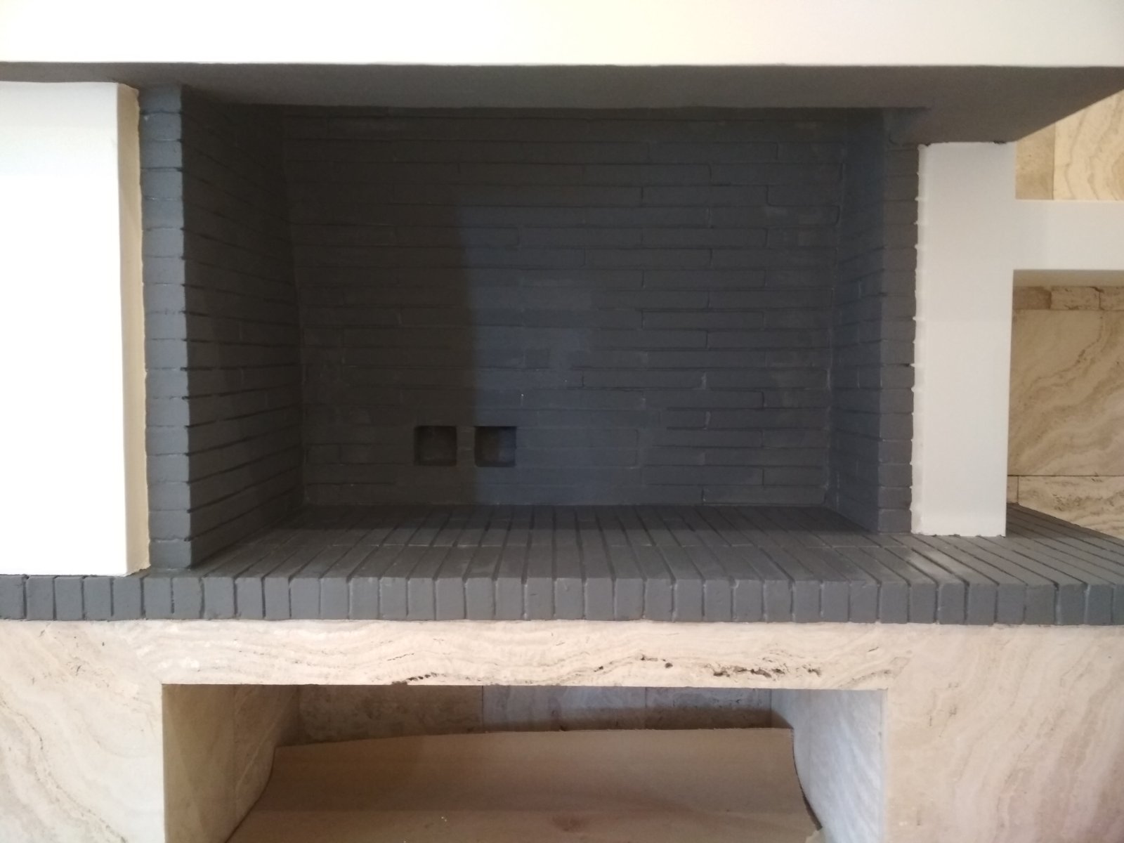 Επισκευή και βάψιμο τζακιού #2