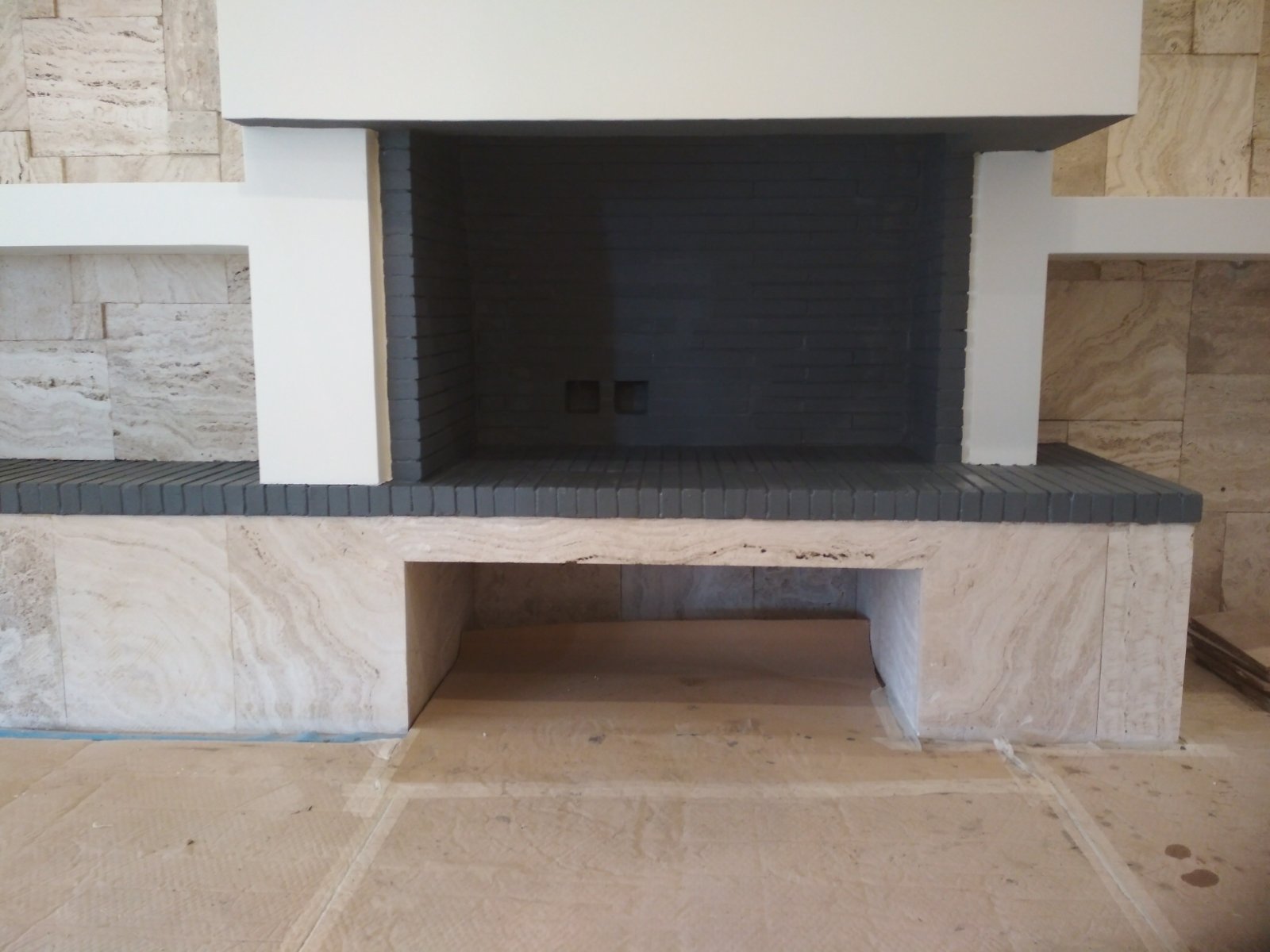 Επισκευή και βάψιμο τζακιού #3