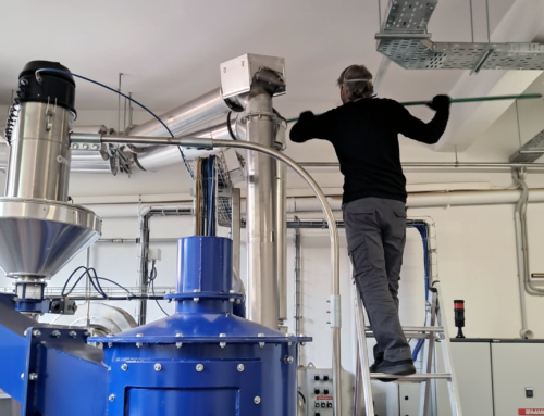 Καθαρισμός καμινάδας επεξεργασίας καφέ