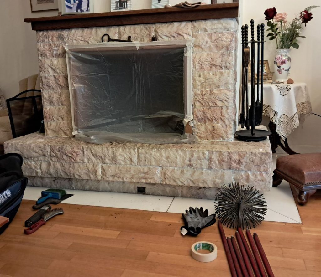 Καθαρισμός τζακιών - Φωτογραφίες πριν-μετά #11