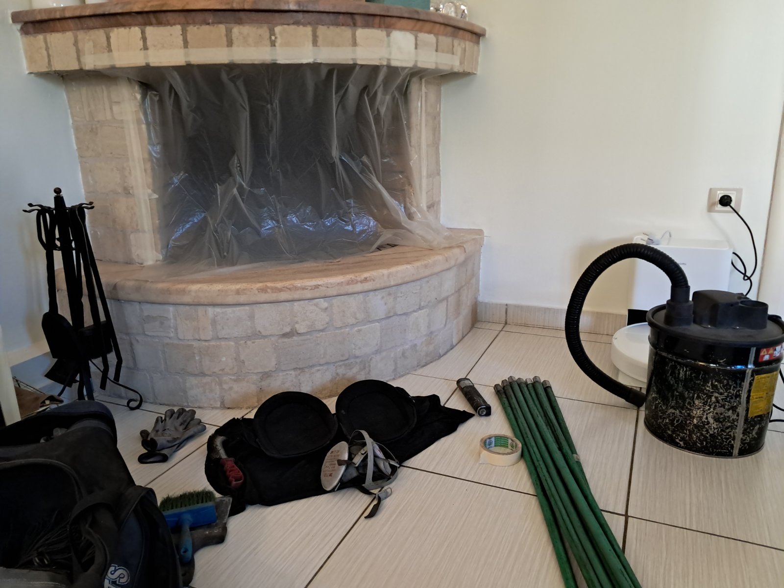 Καθαρισμός τζακιών - Φωτογραφίες πριν-μετά #14